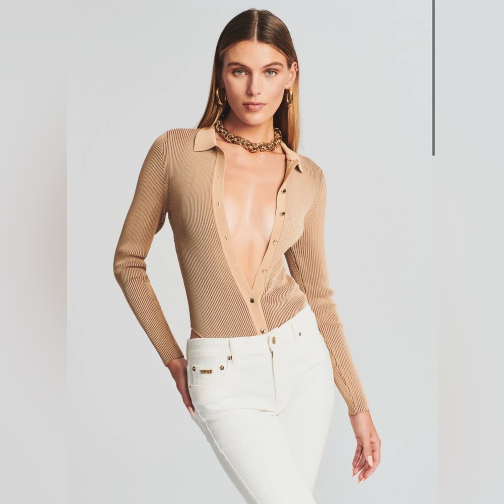 NWT Ser.o.ya Nala Bodysuit in Beige size XS
